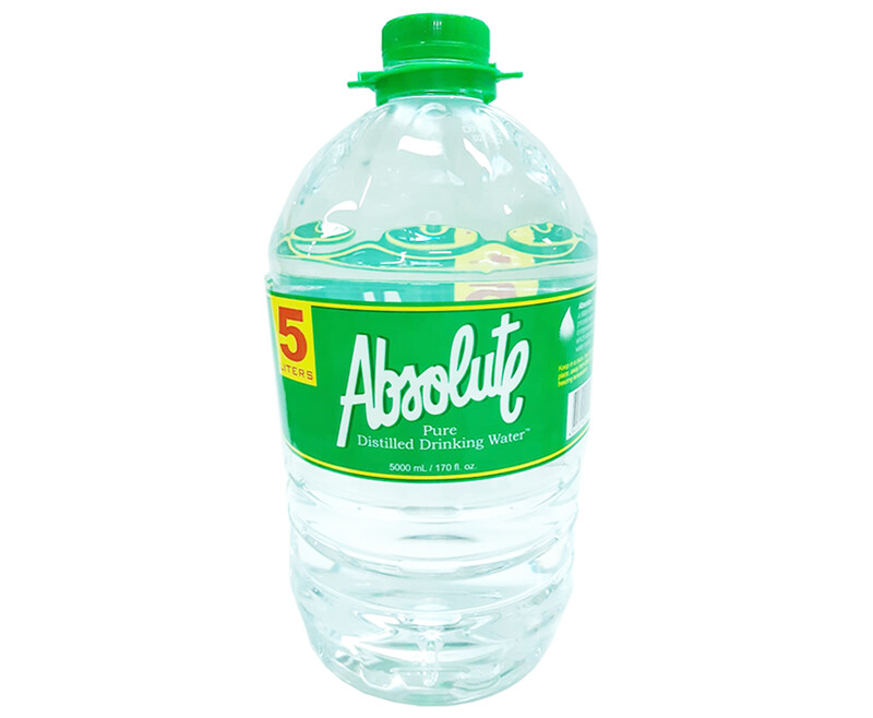 Absolute Pure Distilled Drinking Water 5L