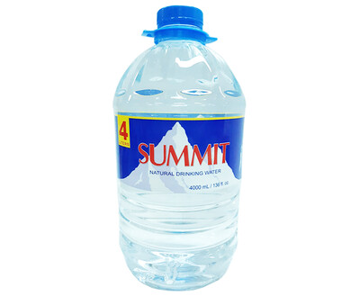 Summit Natural Drinking Water 4L