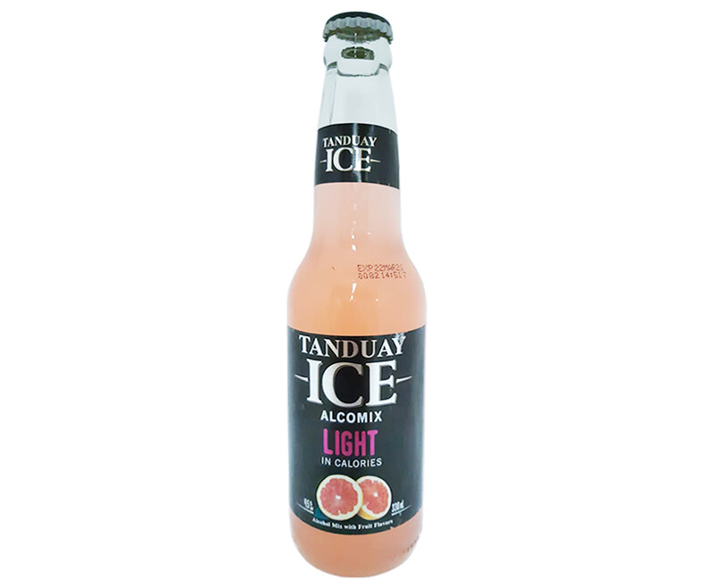 Tanduay Ice Light in Calories Alcomix 330mL