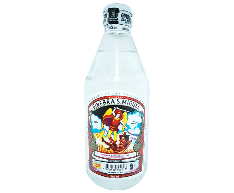 Ginebra San Miguel Gin Round 350mL