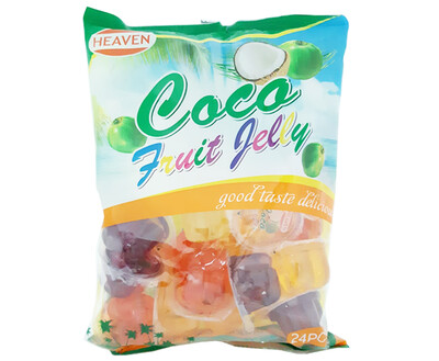 Heaven Coco Fruit Jelly 24 Pieces