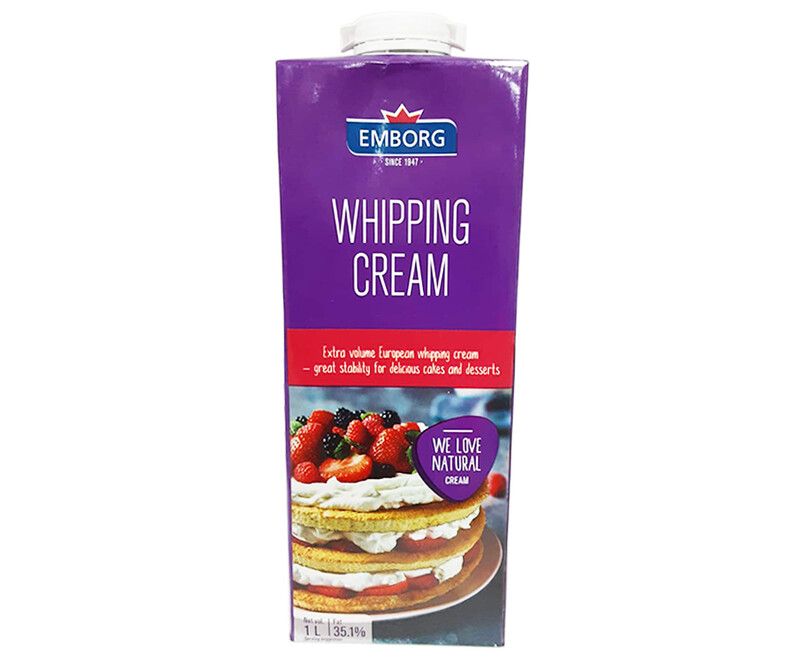 Emborg Whipping Cream 1L