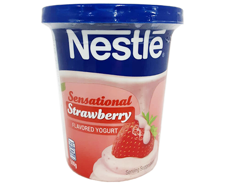 Nestlé Sensational Strawberry Flavored Yogurt 500g
