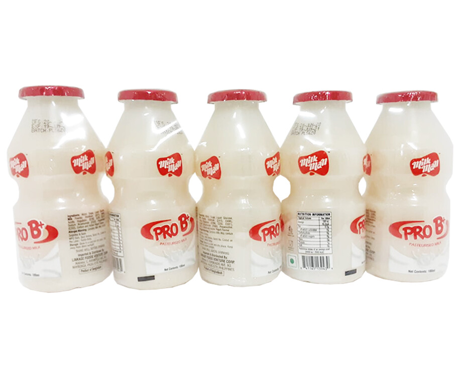 Milk Man Pro B+ Pasteurized Milk (5 Packs x 100mL)