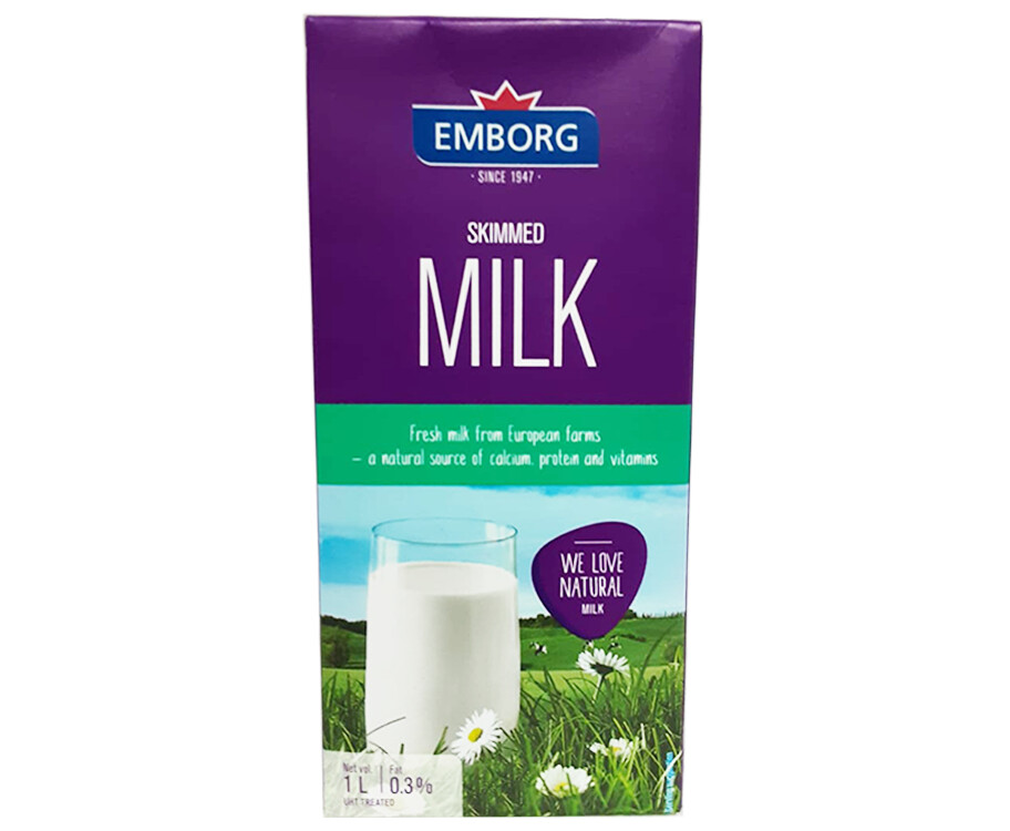 Emborg Skimmed Milk 1L