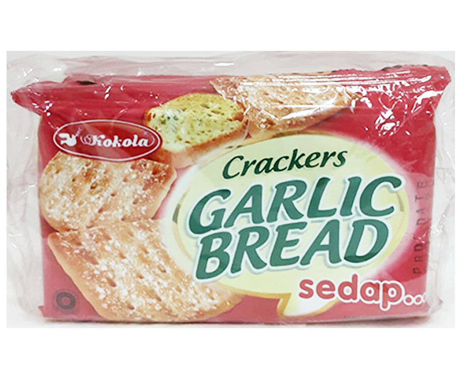 Kokola Crackers Garlic Bread (10 Packs x 24g)