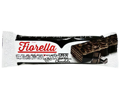 Fiorella Wafer Dark Chocolate 40g
