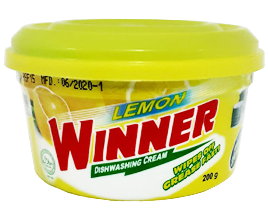 Winner Dishwashing Cream Lemon 200g