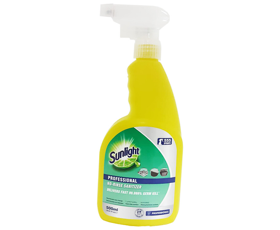 Sunlight Professional No-Rinse Sanitizer 500mL