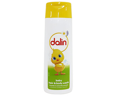 Dalin Baby Hair & Body Wash Lavender & Camomile Extracts 200mL