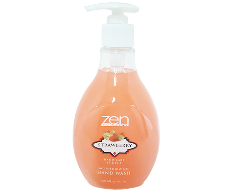 Zen Strawberry Moisturizing Hand Wash Anti-Bacterial 500ml(17.0oz)