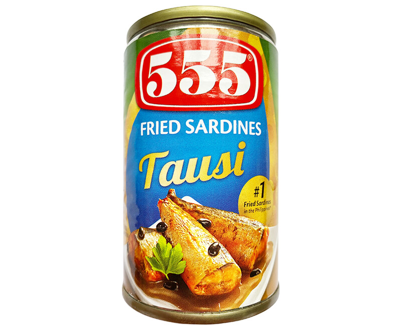 555 Fried Sardines Tausi 155g
