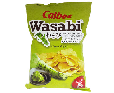 Calbee Potato Chips Wasabi Flavor 170g