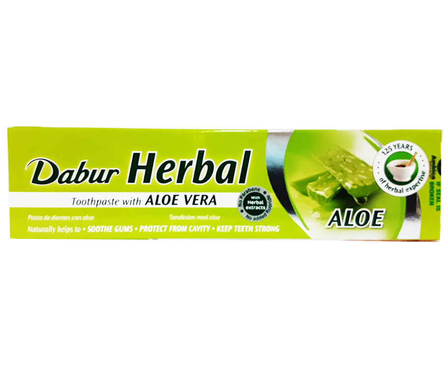 Dabur Herbal Toothpaste with Aloe Vera 100mL