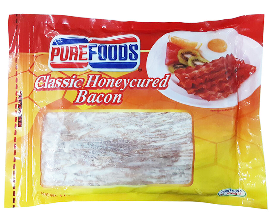 Purefoods Classic Honeycured Bacon 1kg