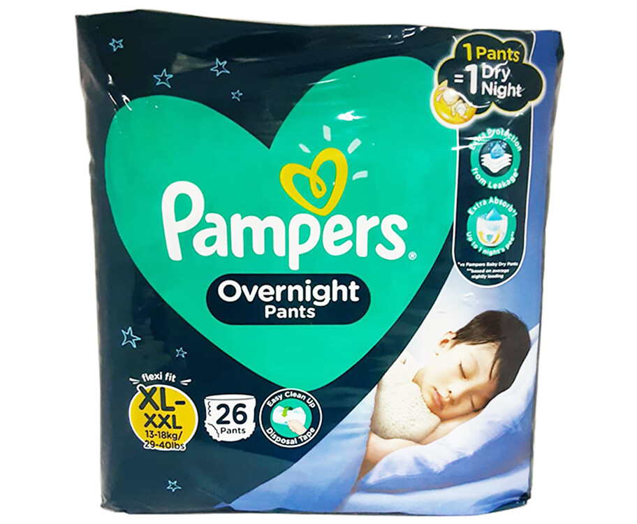 Pampers Overnight Pants XL-XXL 13-18kg 26 Pants