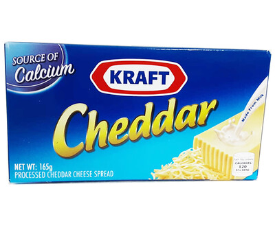 Kraft Cheddar 165g