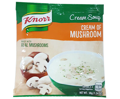Knorr Cream Soup Cream of Mushroom 38g