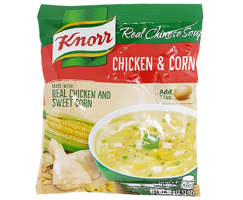 Knorr Real Chinese Soup Chicken &amp; Corn 60g