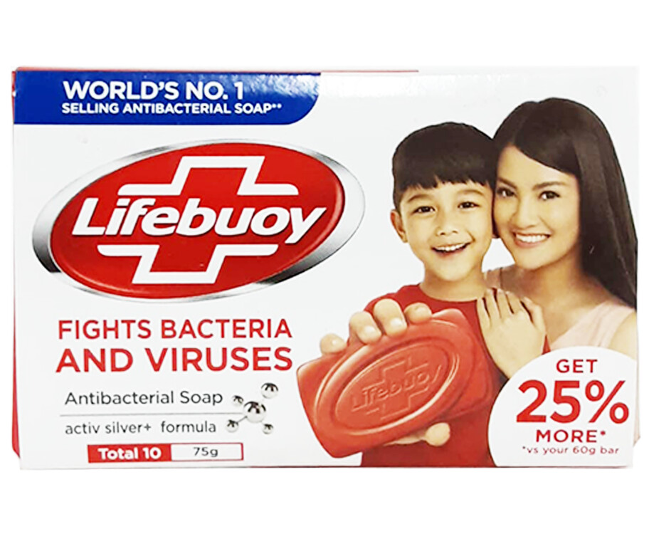Lifebuoy Antibacterial Soap Total 10 75g