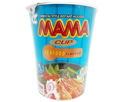 Mama Cup Oriental Style Instant Noodles Seafood Flavour 70g