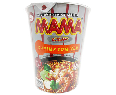 Mama Cup Oriental Style Instant Noodles Shrimp Tom Yum Flavour 70g
