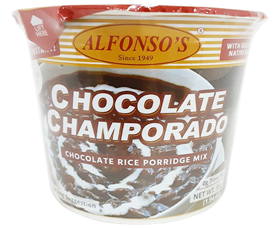 Alfonso's Chocolate Champorado Chocolate Rice Porridge Mix 55g