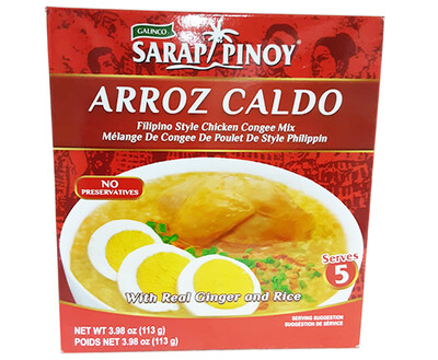 Galinco Sarap Pinoy Arroz Caldo Filipino Style Chicken Congee Mix 113g