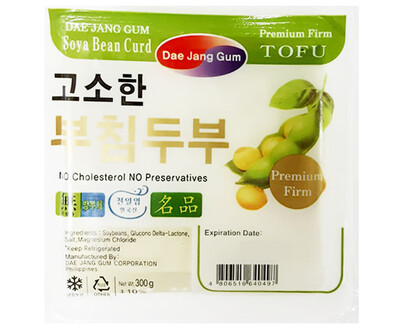 Dae Jang Gum Premium Firm Tofu Soya Bean Curd 300g