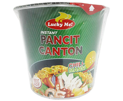 Lucky Me! Instant Pancit Canton Chili-Mansi Flavor 70g