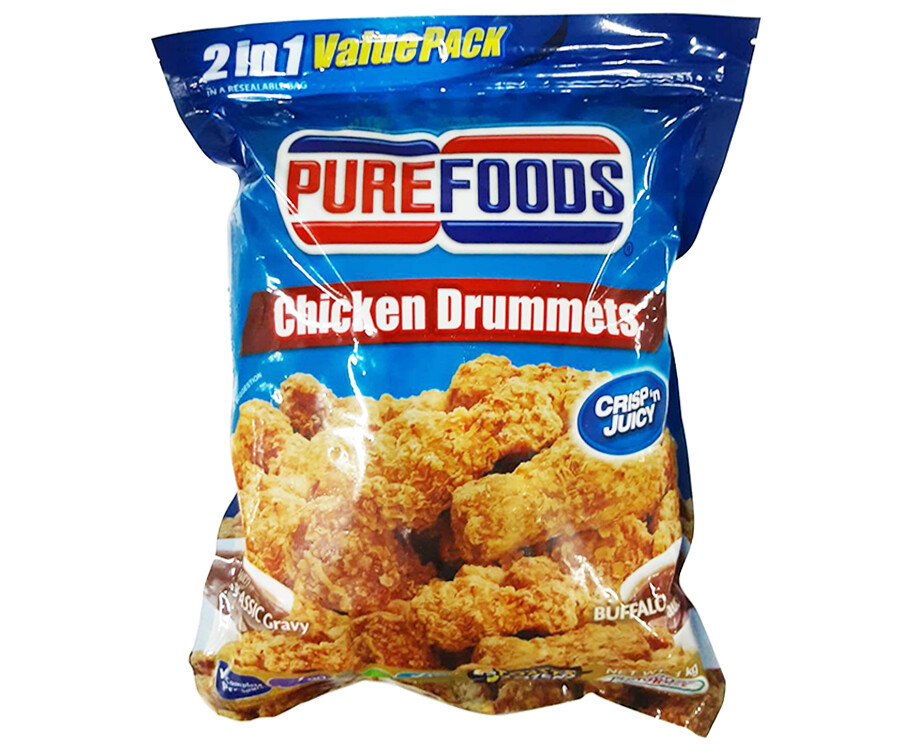 Purefoods Chicken Drummets Crisp 'n Juicy 2-in-1 Value Pack 1kg