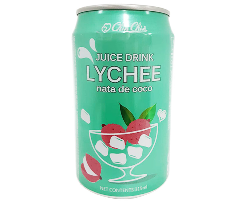 Chin Chin Lychee Juice Drink Nata de Coco 315mL