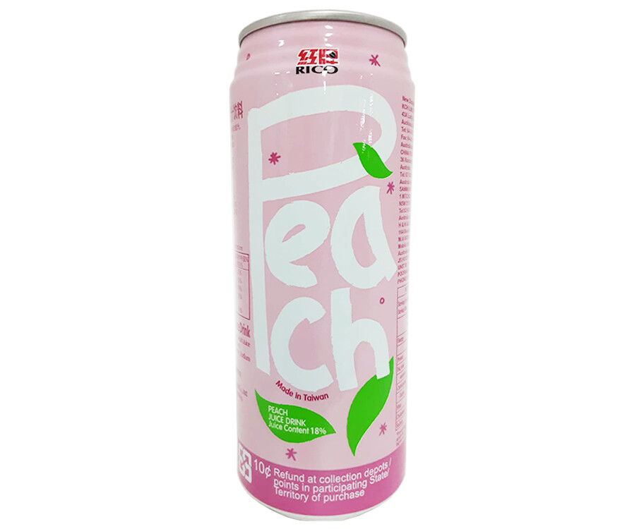 Rico Peach Juice Drink 490mL