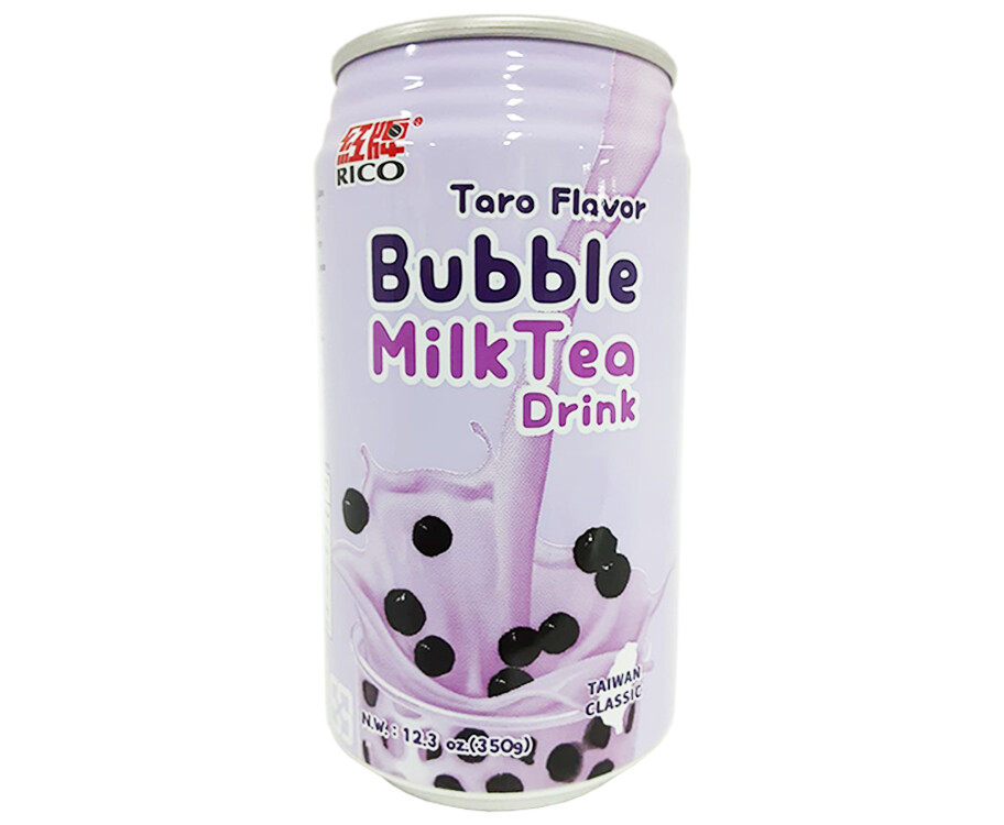 Rico Bubble Milk Tea Drink Taro Flavor Taiwan Classic 350g