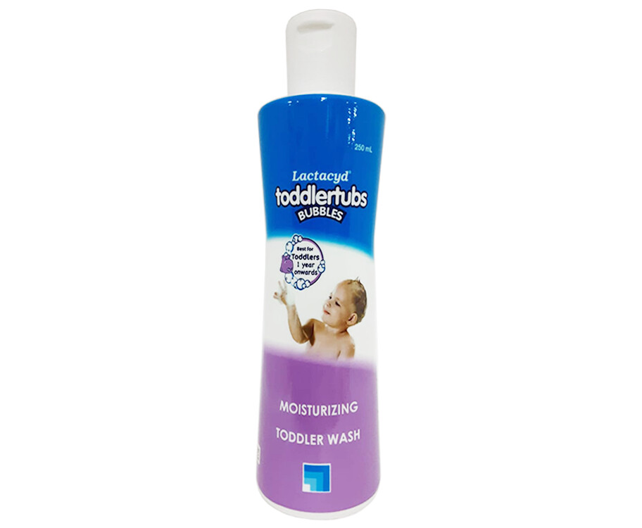 Lactacyd Toddlertubs Bubbles Moisturizing Toddler Wash 250mL