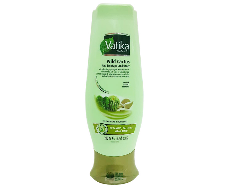 Vatika Naturals Wild Cactus Anti Breakage Conditioner With Natural Extracts 200mL