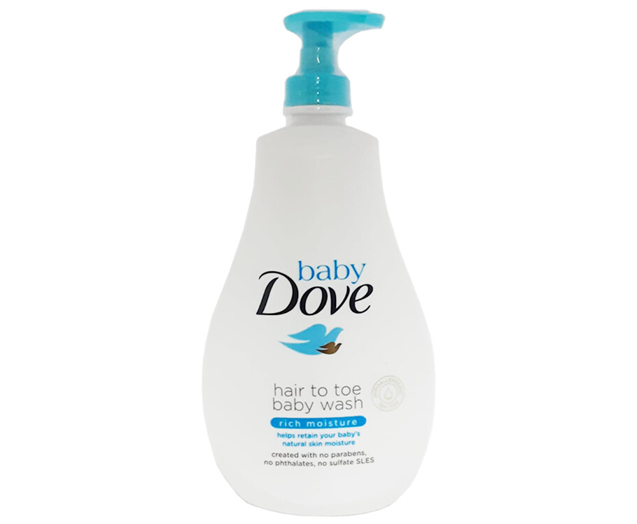 Baby Dove Hair to Toe Baby Wash Rich Moisture 591mL