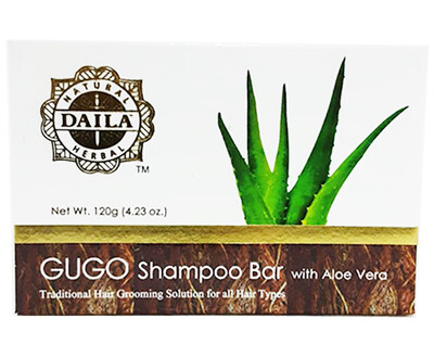 Daila GUGO Shampoo Bar With Aloe Vera 120g
