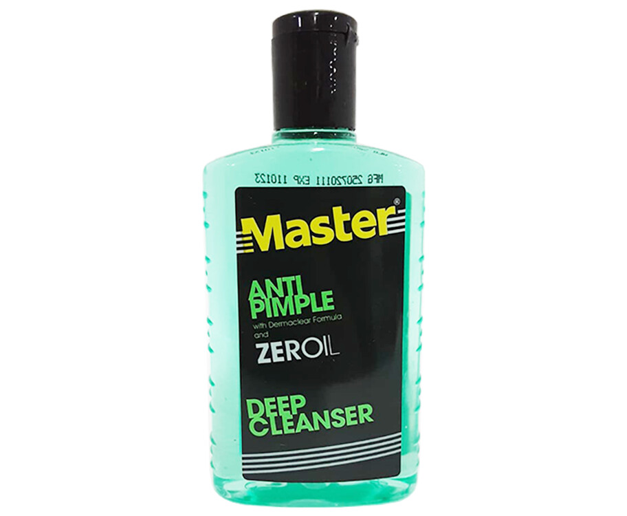 Master Anti Pimple With Dermaclear Formula and Zero Oil Deep Cleanser 135mL