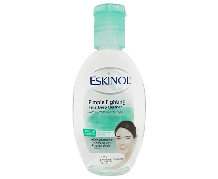 Eskinol Pimple Fighting Facial Deep Cleanser With Dermaclear Formula 75mL