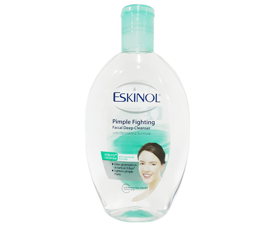 Eskinol Pimple Fighting Facial Deep Cleanser With Dermaclear Formula 135mL