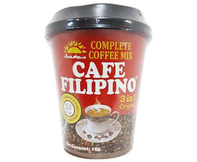 Anastacio Cafe Filipino 3-in-1 Original Complete Coffee Mix 15g