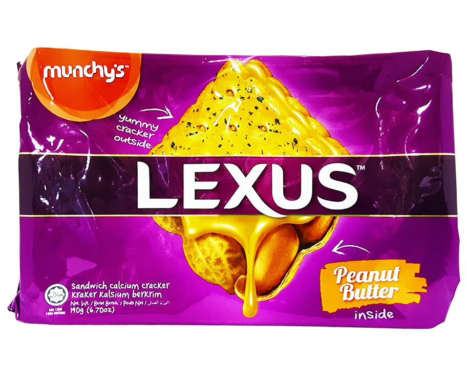 Lexus Peanut Butter Sandwich Calcium Cracker 190g
