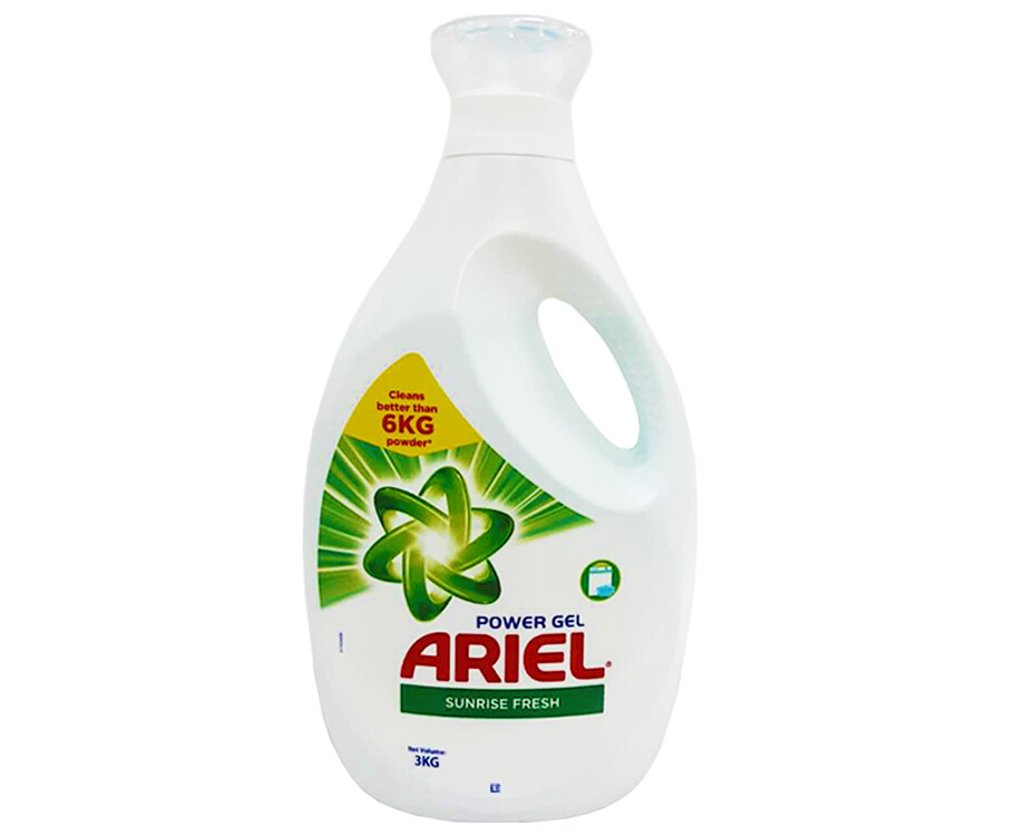 Ariel Power Gel Sunrise Fresh 3kg