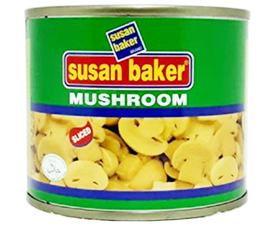 Susan Baker Sliced Mushroom 198g