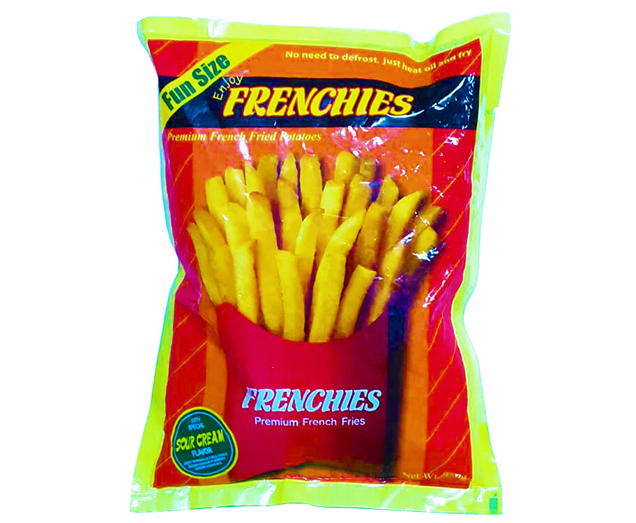 Frenchies Premium French Fried Potatoes Fun Size Sour Cream Flavor 450g