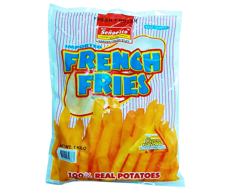 Señorito Imported French Fries With Premium Cheese Flavored 1kg