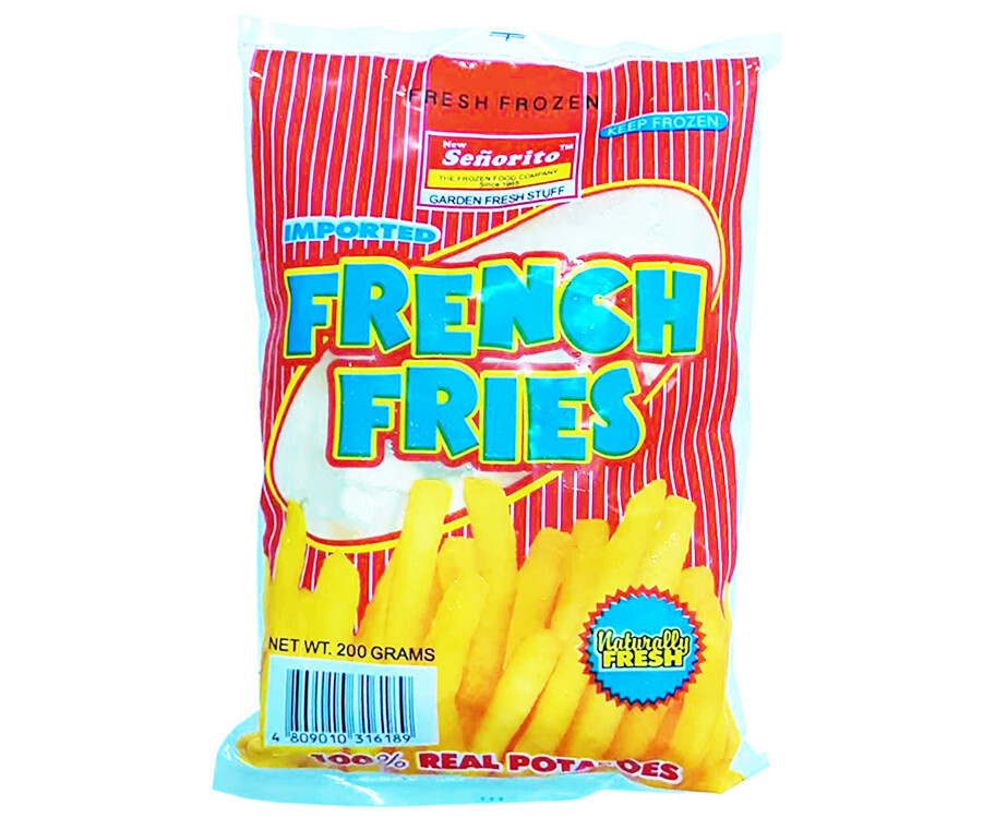 New Señorito Pre-Fried Imported French Fries 200g