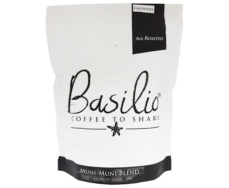 Basilio Muni-Muni Blend Air Roasted Ground 500g