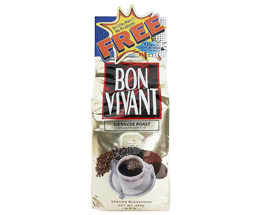 Bon Vivant Viennese Roast Ground Coffee 8.8oz (250g)